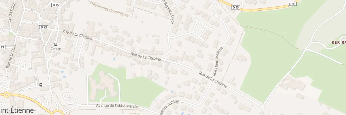Plan du 49 Rue de la Chézine à Saint-Étienne-de-Montluc