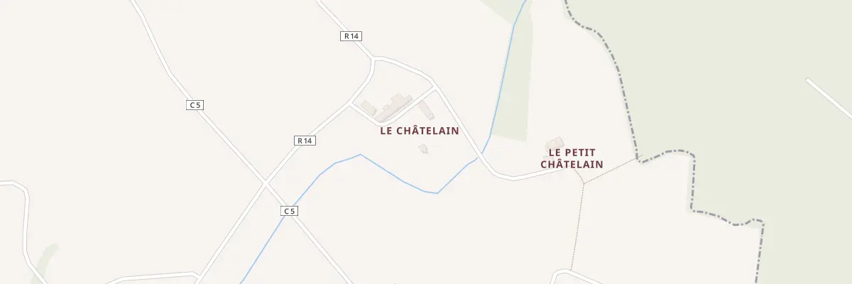 Plan du 9001 Le Chatelain à Tinténiac