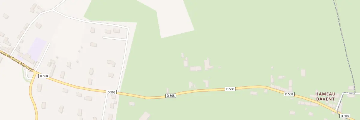 Plan du 67 Rte de Saint Marcouf à Pierreville