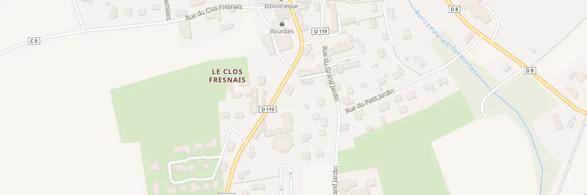 Plan du 9 Rue du Général de Gaulle à Baguer-Morvan