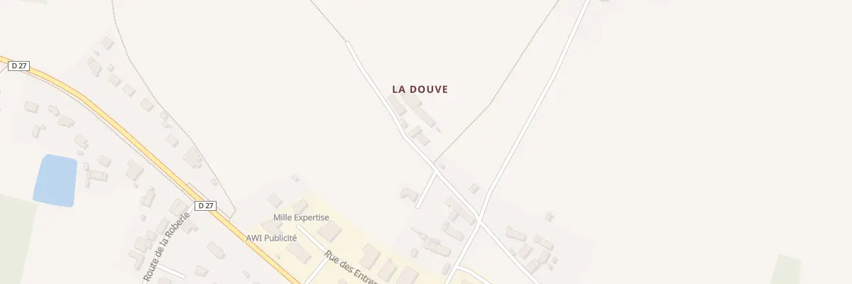 Plan du 32 La Douve à Gévezé