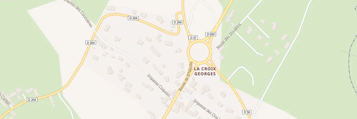 Plan du 23 La Croix Georges à Benoîtville