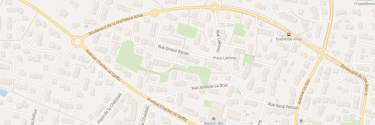 Plan du 9 Rue Ernest Renan à Pacé