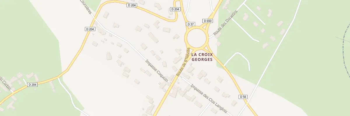 Plan du 2047 Rte de B’Néville à Benoîtville