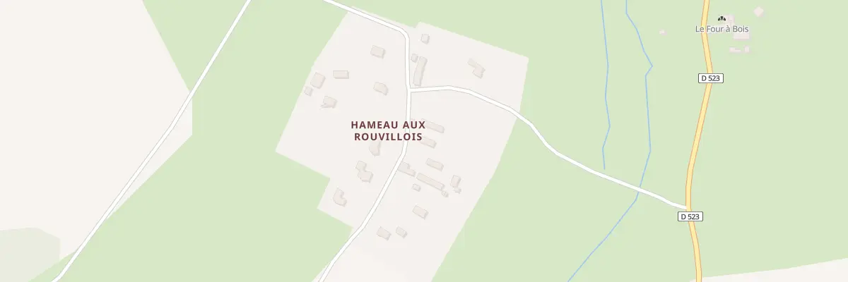 Plan du 1 Hameau Es Rouvillois à Saint-Germain-le-Gaillard