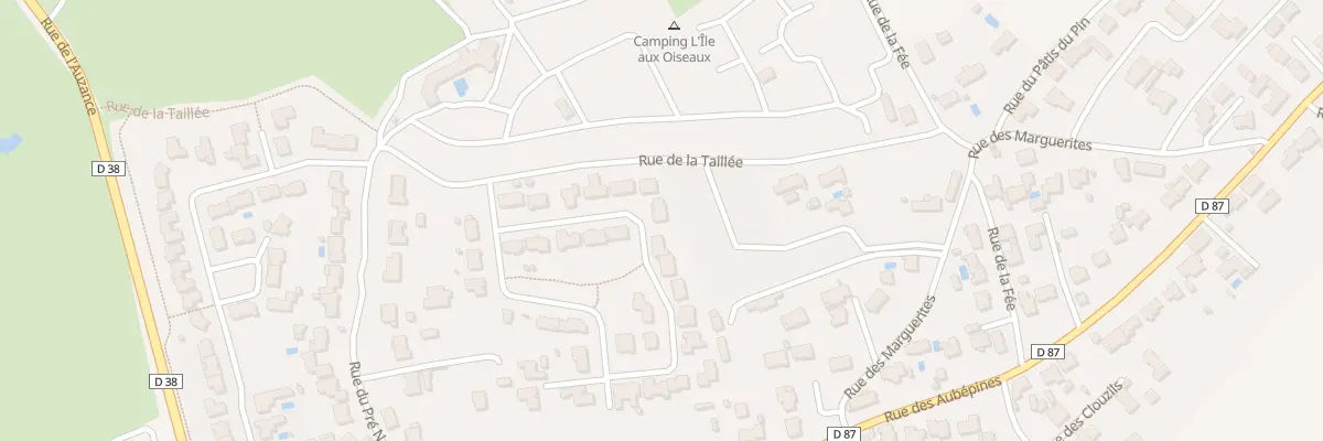 Plan du 38 Rue des Parnassies à L’Île-d’Olonne