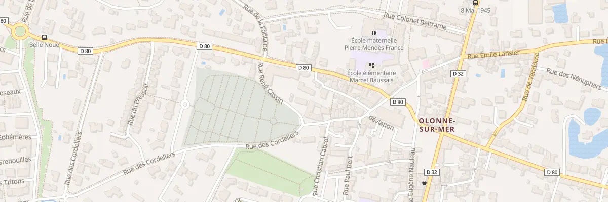 Plan du 12B Rue René Cassin aux Sables-d’Olonne