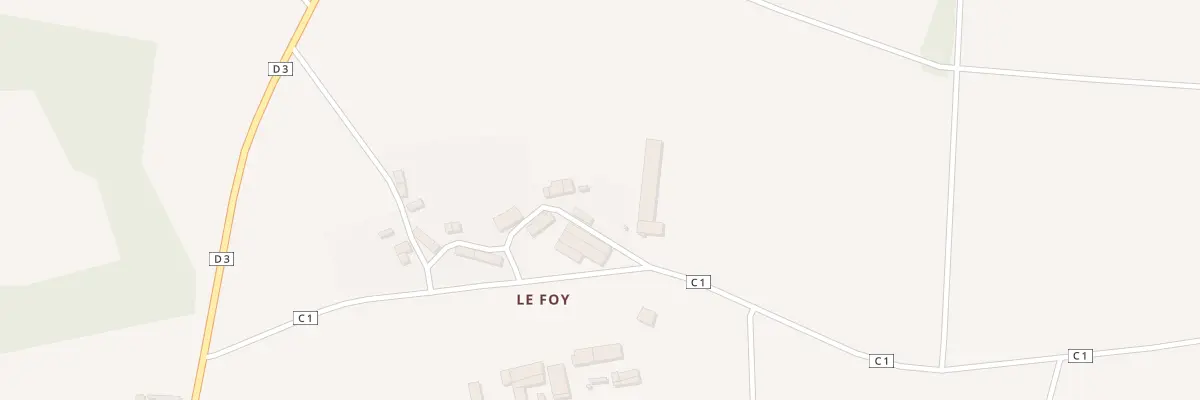 Plan du 4 Le Foie à Conquereuil