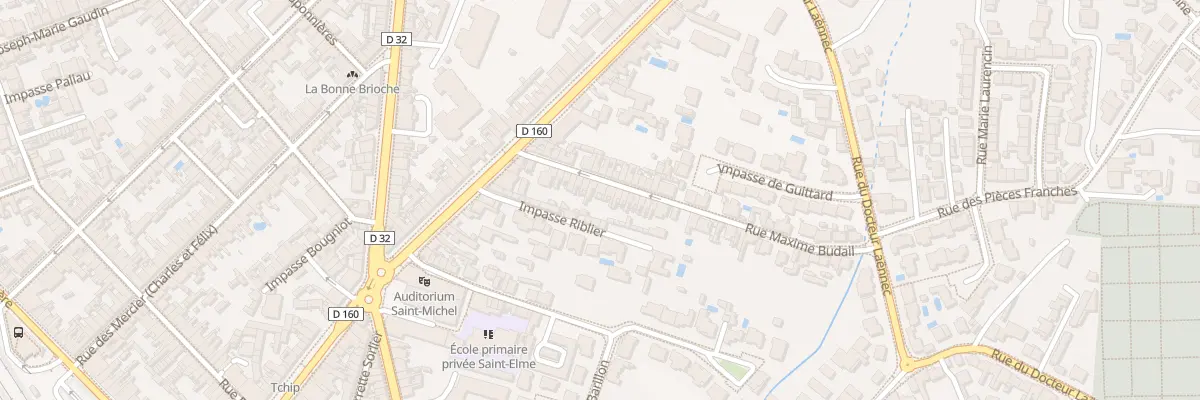 Plan du 47 Rue Maxime Budail aux Sables-d’Olonne