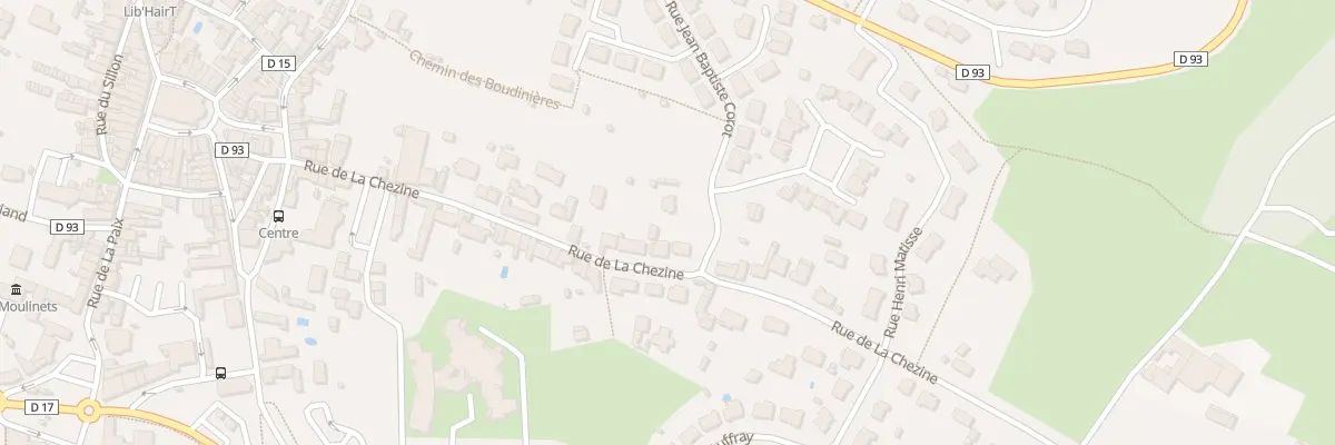 Plan du 41 Rue de la Chézine à Saint-Étienne-de-Montluc