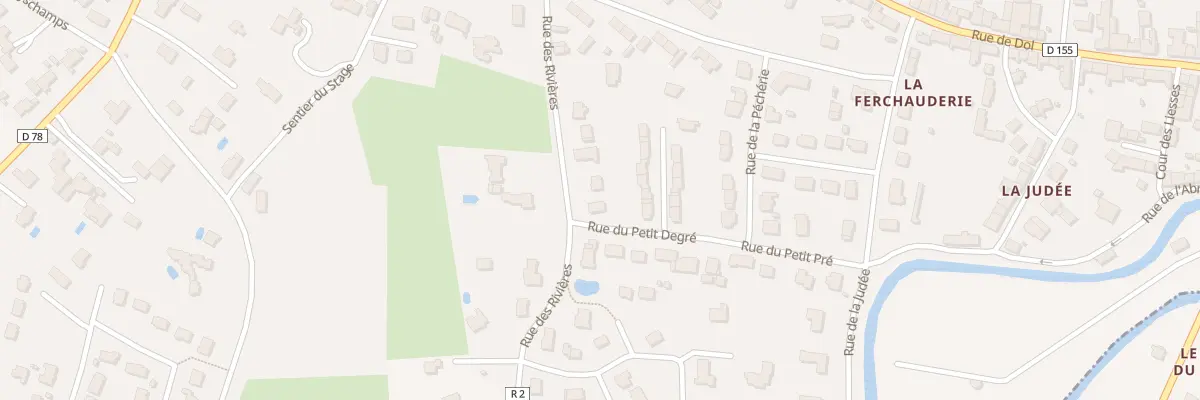 Plan du 3 Rue du Petit Pré au Vivier-sur-Mer