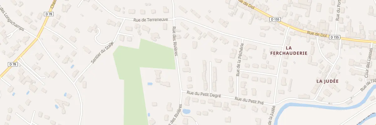 Plan du 10 Rue des Rivières au Vivier-sur-Mer