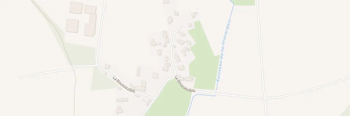 Plan du 32B La Boussaudais à Fay-de-Bretagne