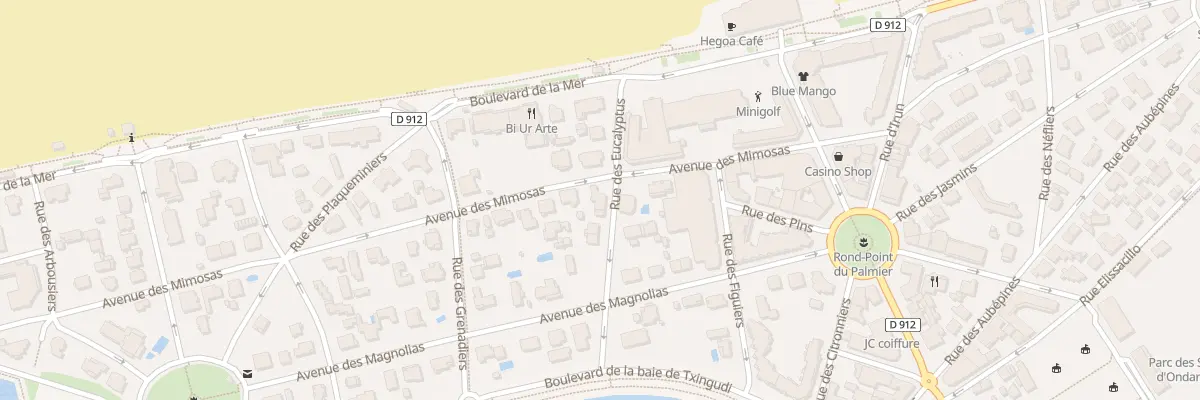 Plan du 9 Rue des eucalyptus à Hendaye