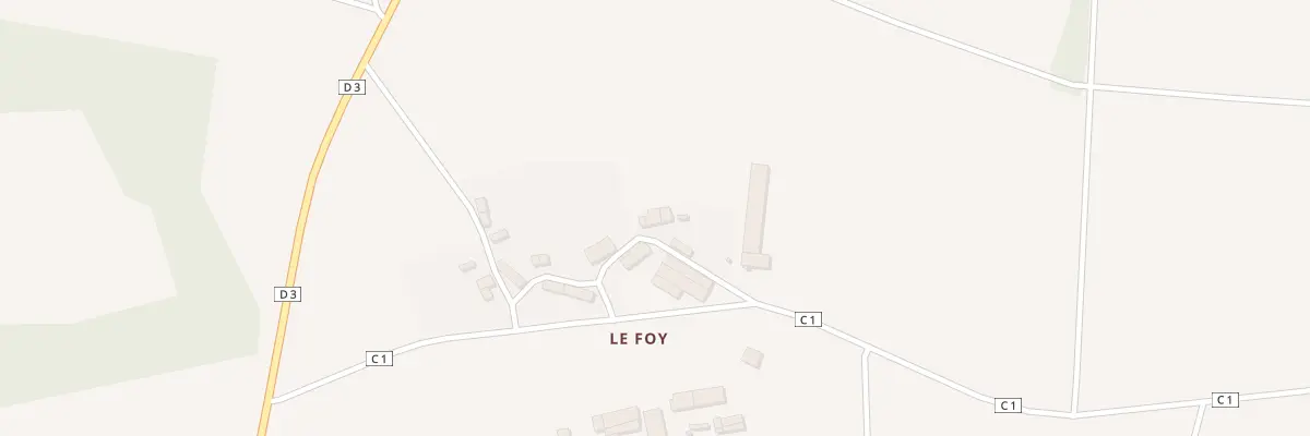 Plan du 6 Le Foie à Conquereuil