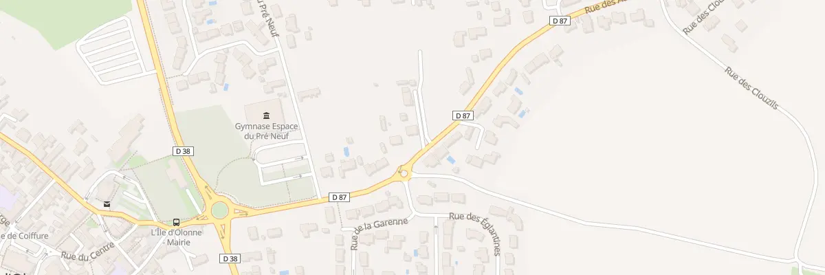 Plan du 11 Rue des Aubépines à L’Île-d’Olonne