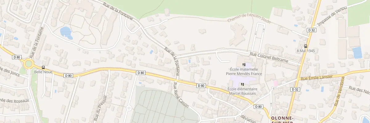 Plan du 5 Rue de la Fontaine - Olonne aux Sables-d’Olonne