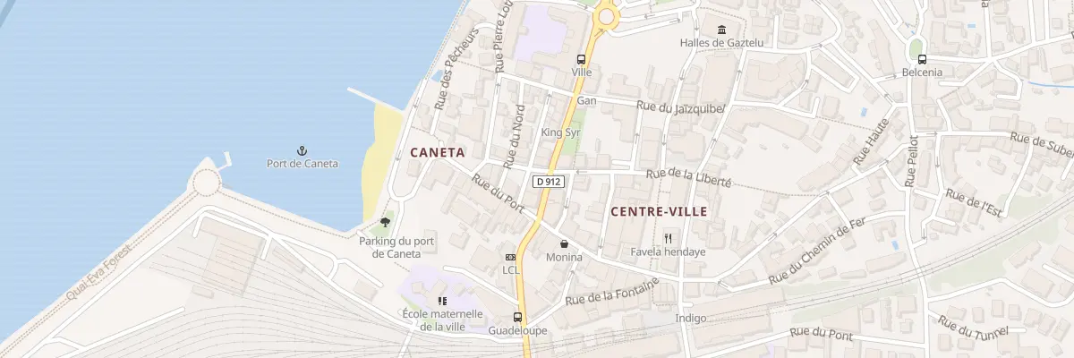 Plan du 26 Bd du Général de Gaulle à Hendaye