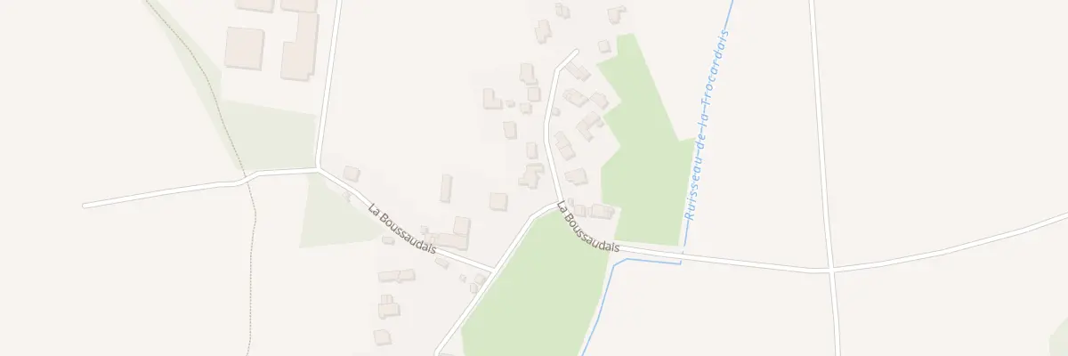 Plan du 27 La Boussaudais à Fay-de-Bretagne