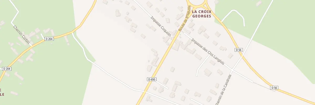 Plan du 7 La Croix Georges à Benoîtville