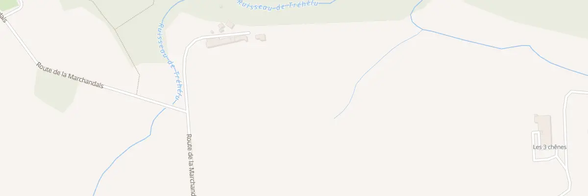 Plan du 2 La Marchandais à Guichen