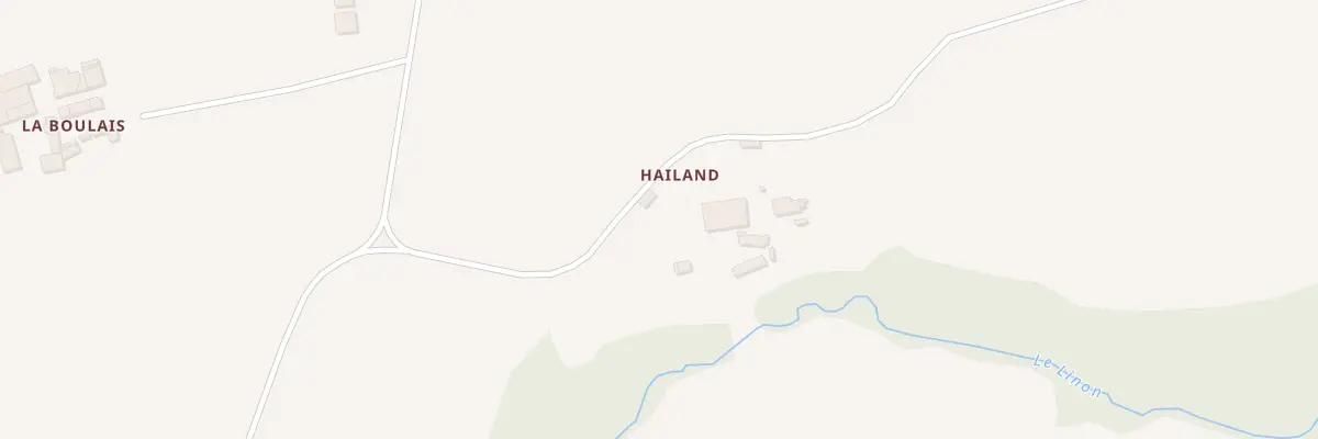 Plan du 13 Hailand à Combourg