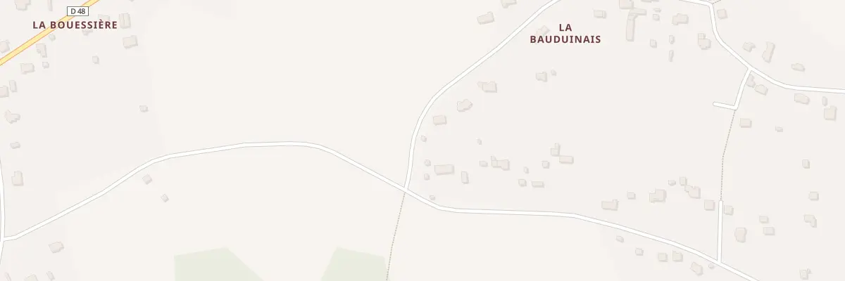 Plan du 94 La Bauduinais à Saint-Senoux