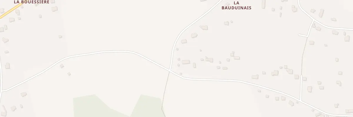 Plan du 5139 La Bauduinais à Saint-Senoux