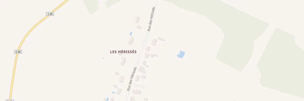 Plan du 19 Les Herisses à Cheix-en-Retz