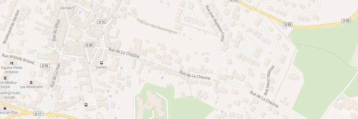 Plan du 31 Rue de la Chézine à Saint-Étienne-de-Montluc