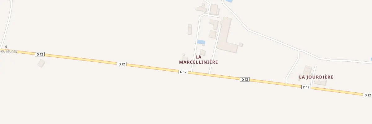 Plan du 5 La Marcellinière à Landevieille