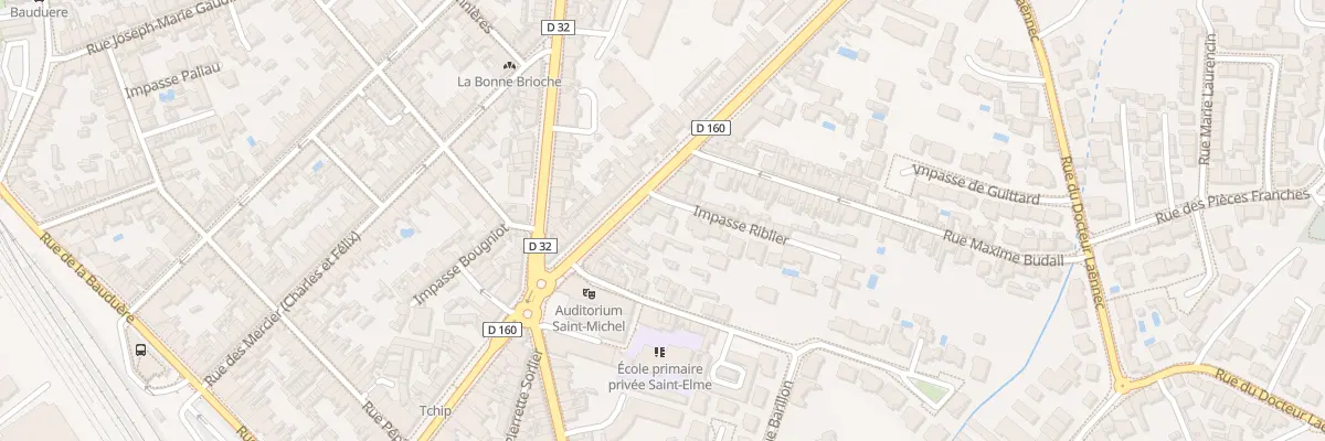 Plan du 22 Av d’Anjou aux Sables-d’Olonne