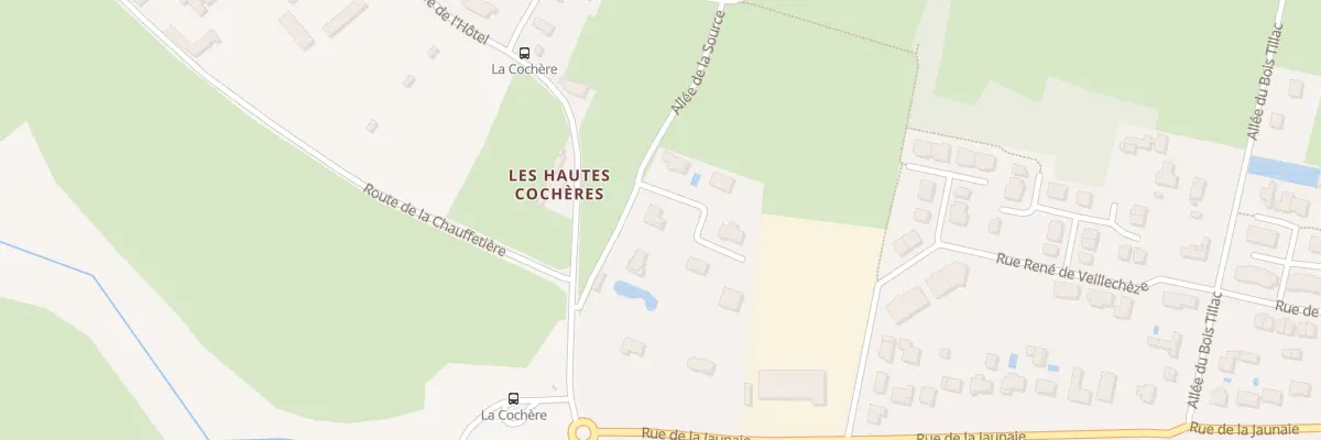 Plan du 5999 La Cochere au Pellerin