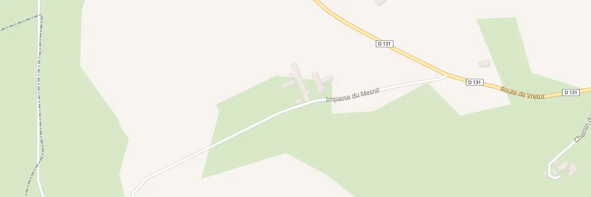 Plan du 8 Mesnil à Saint-Germain-le-Gaillard