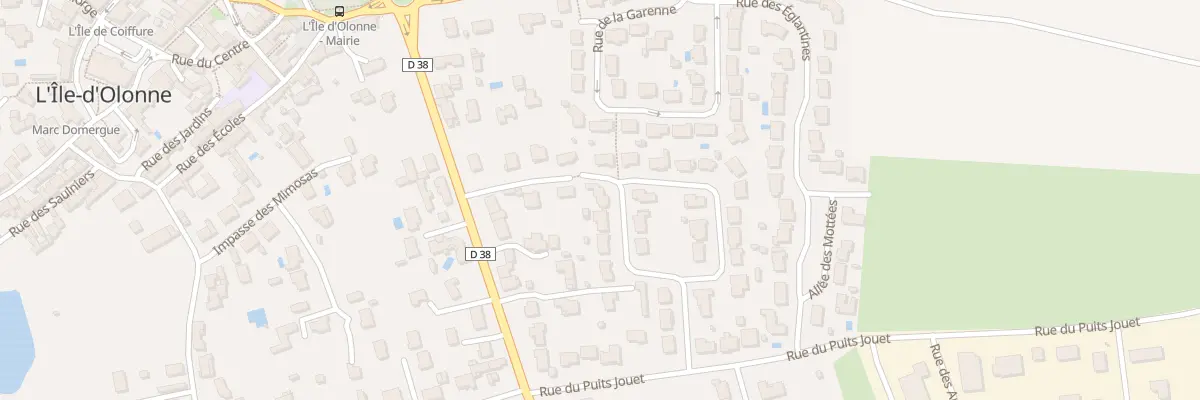 Plan du 13 Rue des Dorides à L’Île-d’Olonne