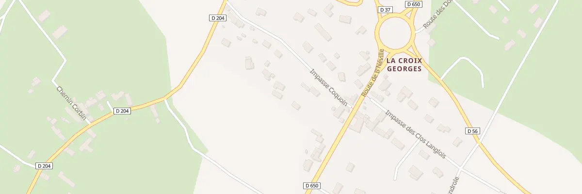Plan du 3B Rte du Coquoin à Benoîtville