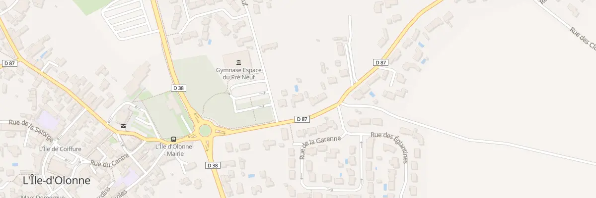 Plan du 3 Rue des Aubépines à L’Île-d’Olonne