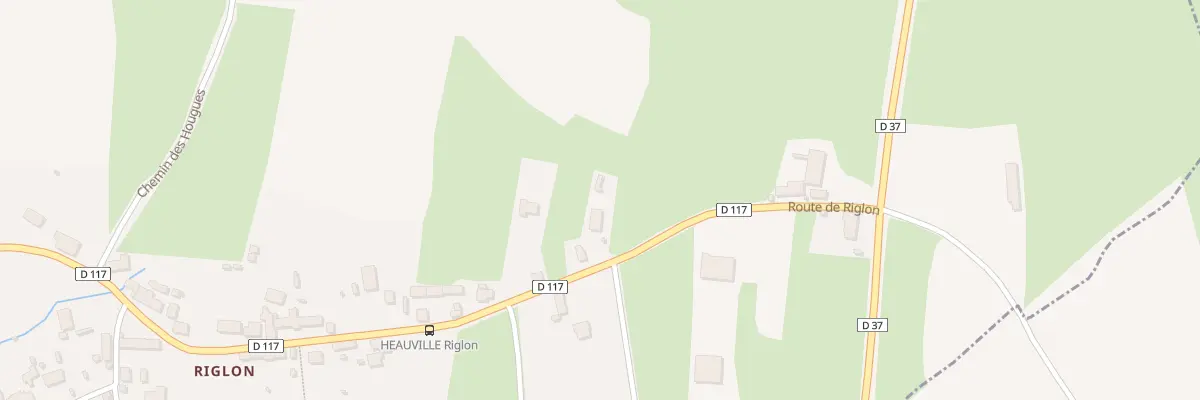 Plan du 47 Riglon à Héauville