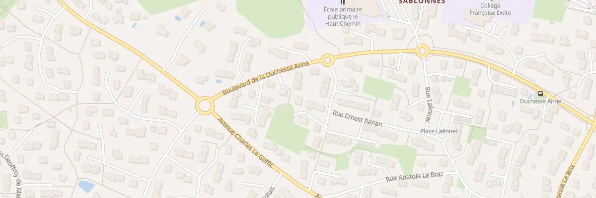 Plan du 31 Rue Ernest Renan à Pacé