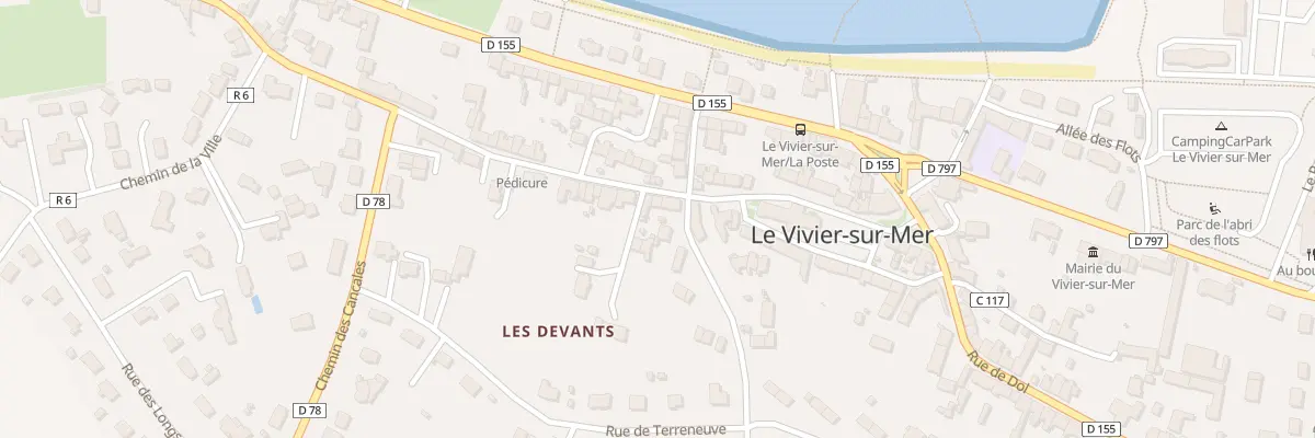 Plan du 4 Rue du Gros Orme au Vivier-sur-Mer