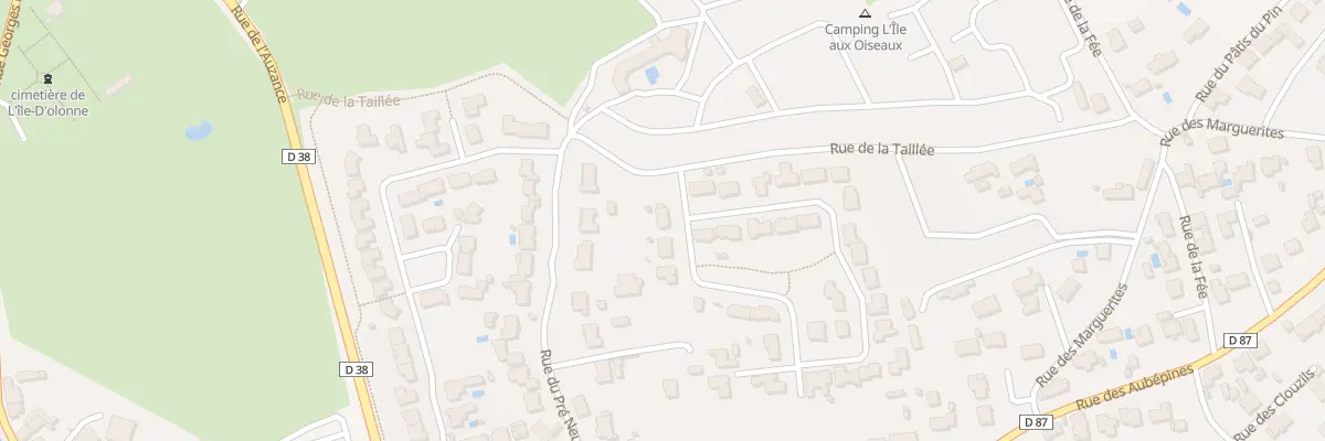 Plan du 2 Rue des Parnassies à L’Île-d’Olonne