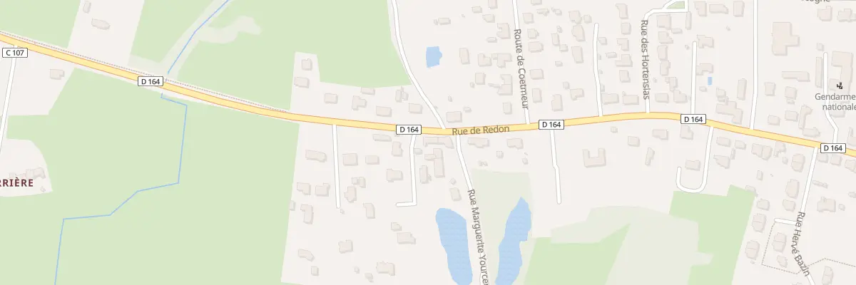 Plan du 74 Rue de Redon à Blain