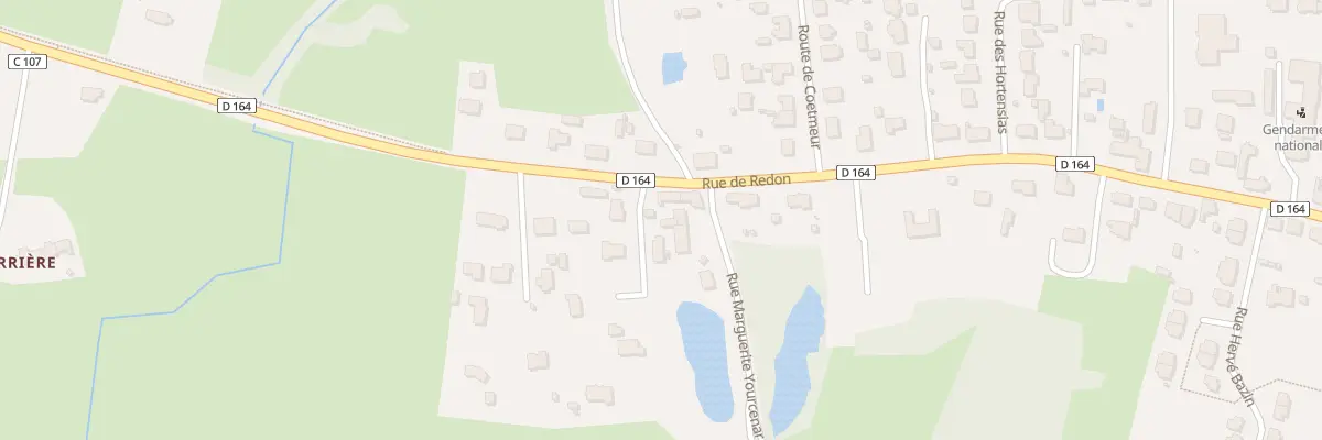 Plan du 74B Rue de Redon à Blain