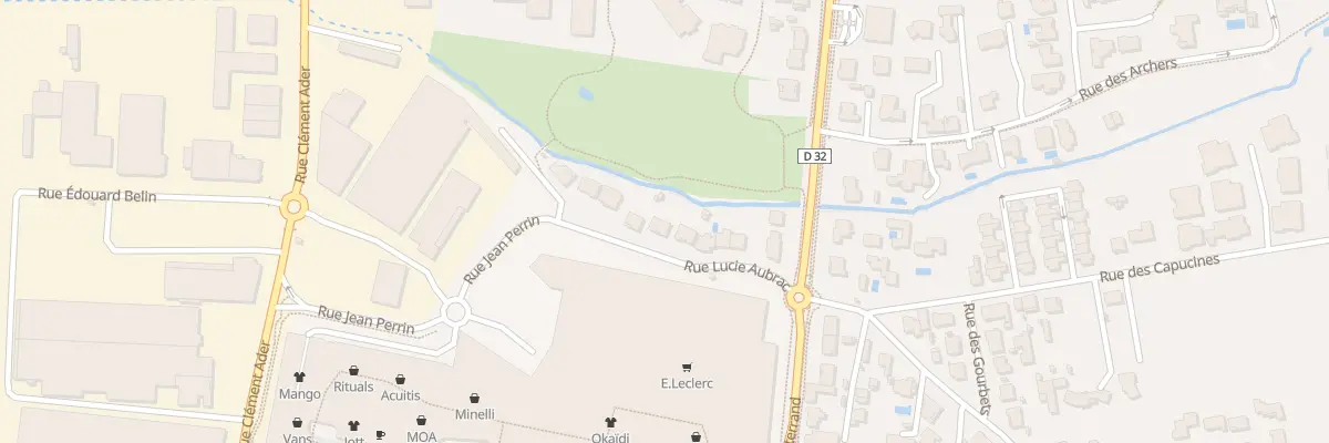 Plan du 8 Rue Lucie Aubrac aux Sables-d’Olonne