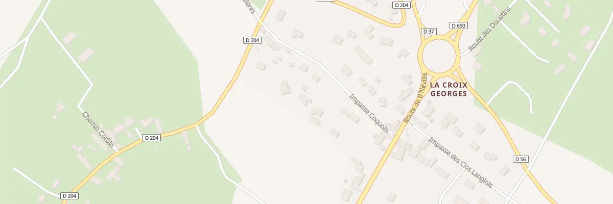 Plan du 7 Rte du Coquoin à Benoîtville