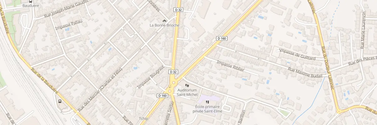 Plan du 13 Av d’Anjou aux Sables-d’Olonne