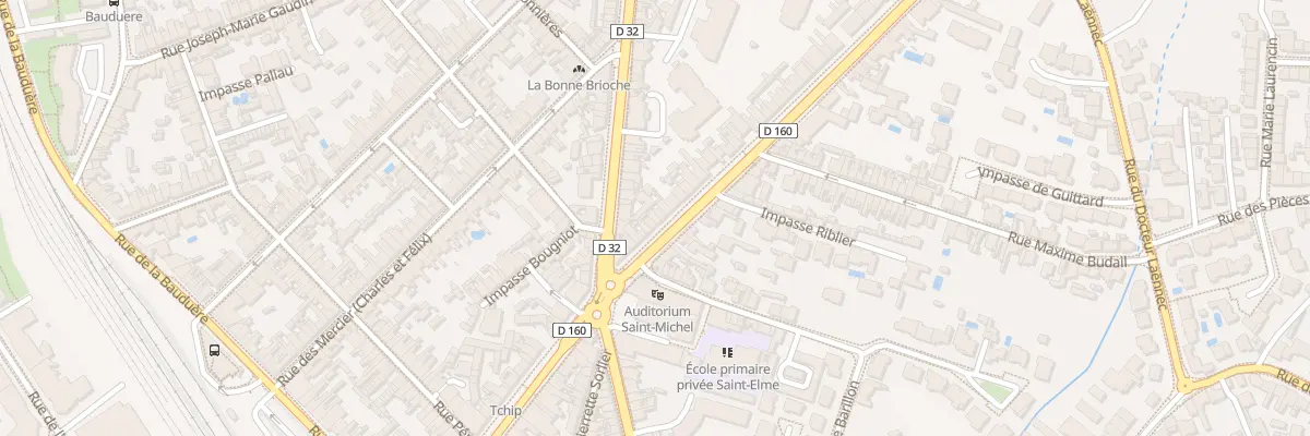 Plan du 11 Av d’Anjou aux Sables-d’Olonne