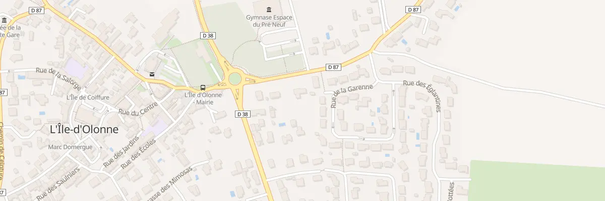 Plan du 6 Rue des Aubépines à L’Île-d’Olonne