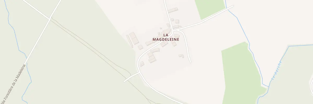 Plan du 6 La Magdeleine au Gâvre