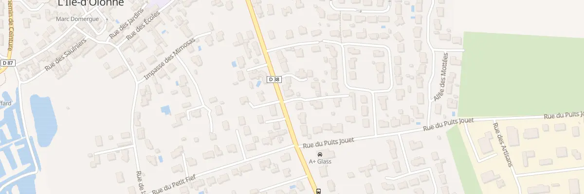Plan du 21 Rue de la Vertonne à L’Île-d’Olonne